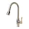 Alfi Brand Brushed Nickel Traditional Gooseneck Pull Down Kitchen Faucet ABKF3783-BN - alternate 2